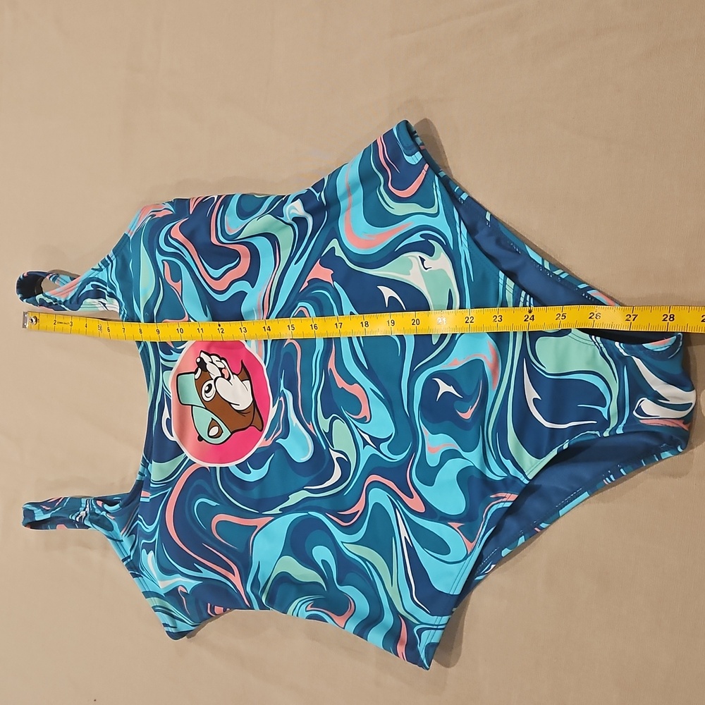 Buc-ee's Tie-dye One Piece Swimsuit Size M - Picture 6 of 7